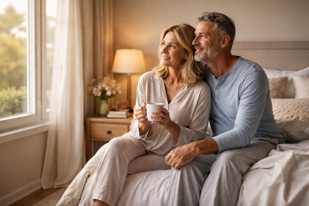 Good sleep brings a great morning