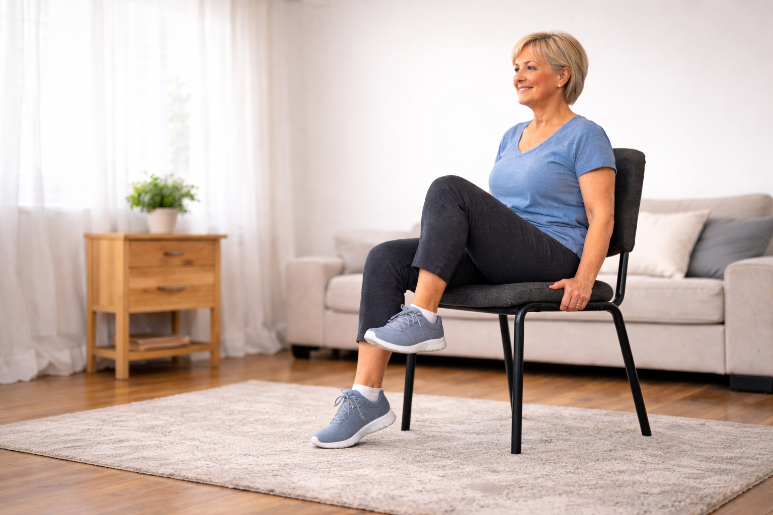 Chair exercises for over 50s